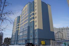 Фасад в десять этажей